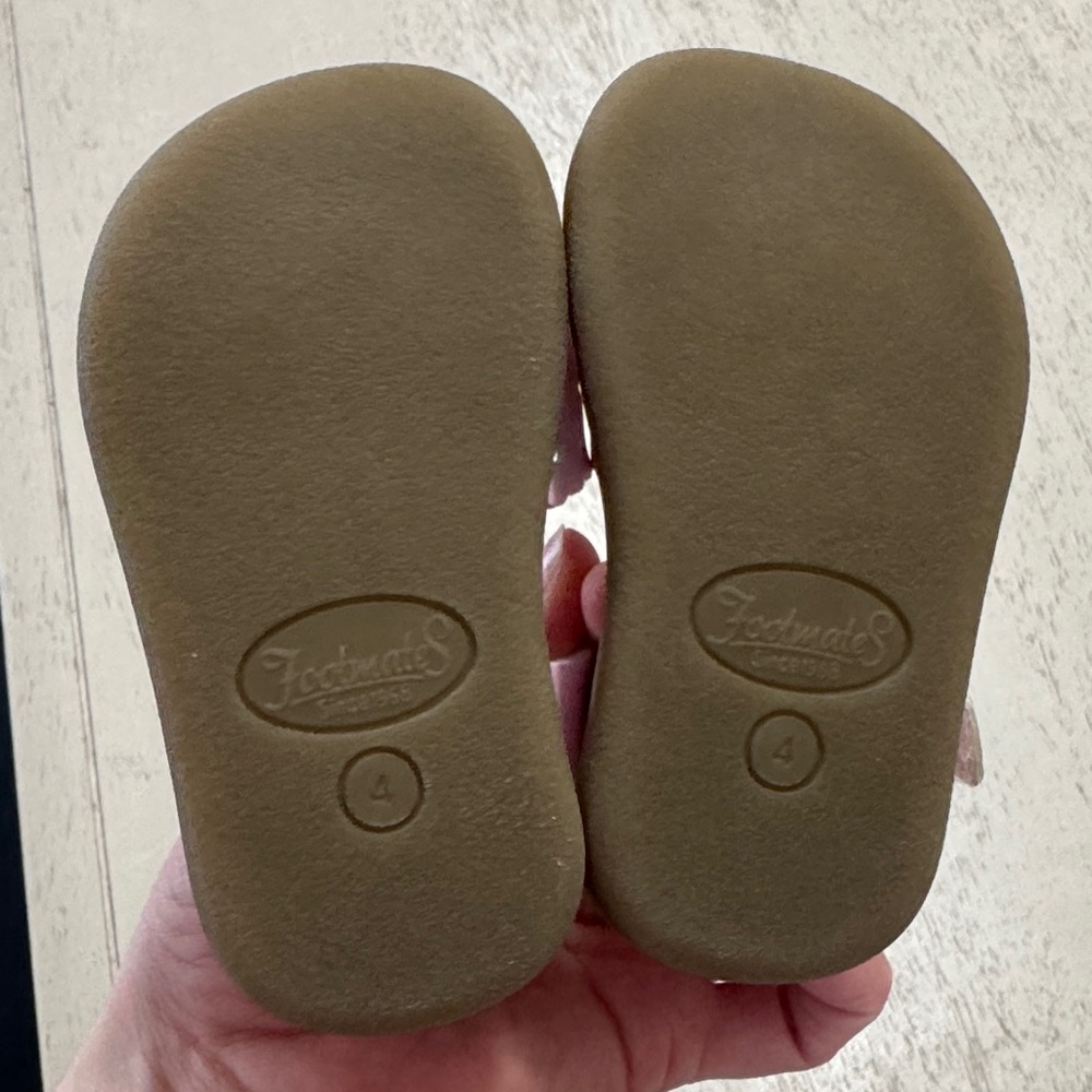 FootMates Light Pink Kids Sandals - Picture 3 of 4
